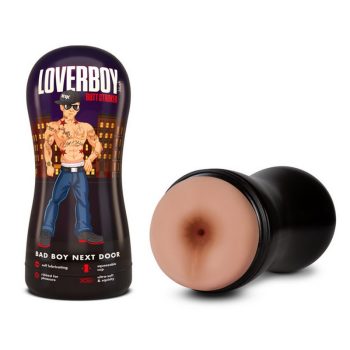 loverboy self lubricating strokers - bad boy next door